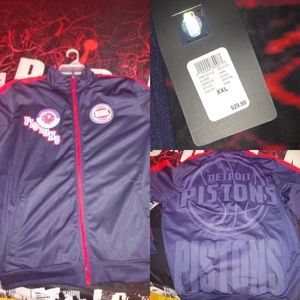 Pistons Men zip up sweatshirt
